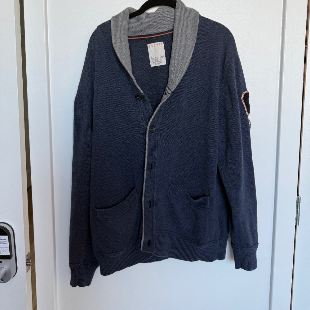 button-up cardigan-style sweater by Esprit